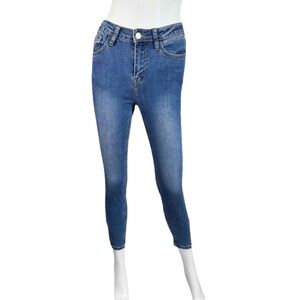 ETIENNE MARCEL Blue Signature Skinny Crop Jeans Size 25